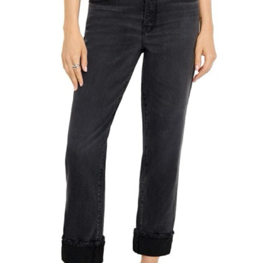 Good American Black Boyfriend Jeans- NWOT!